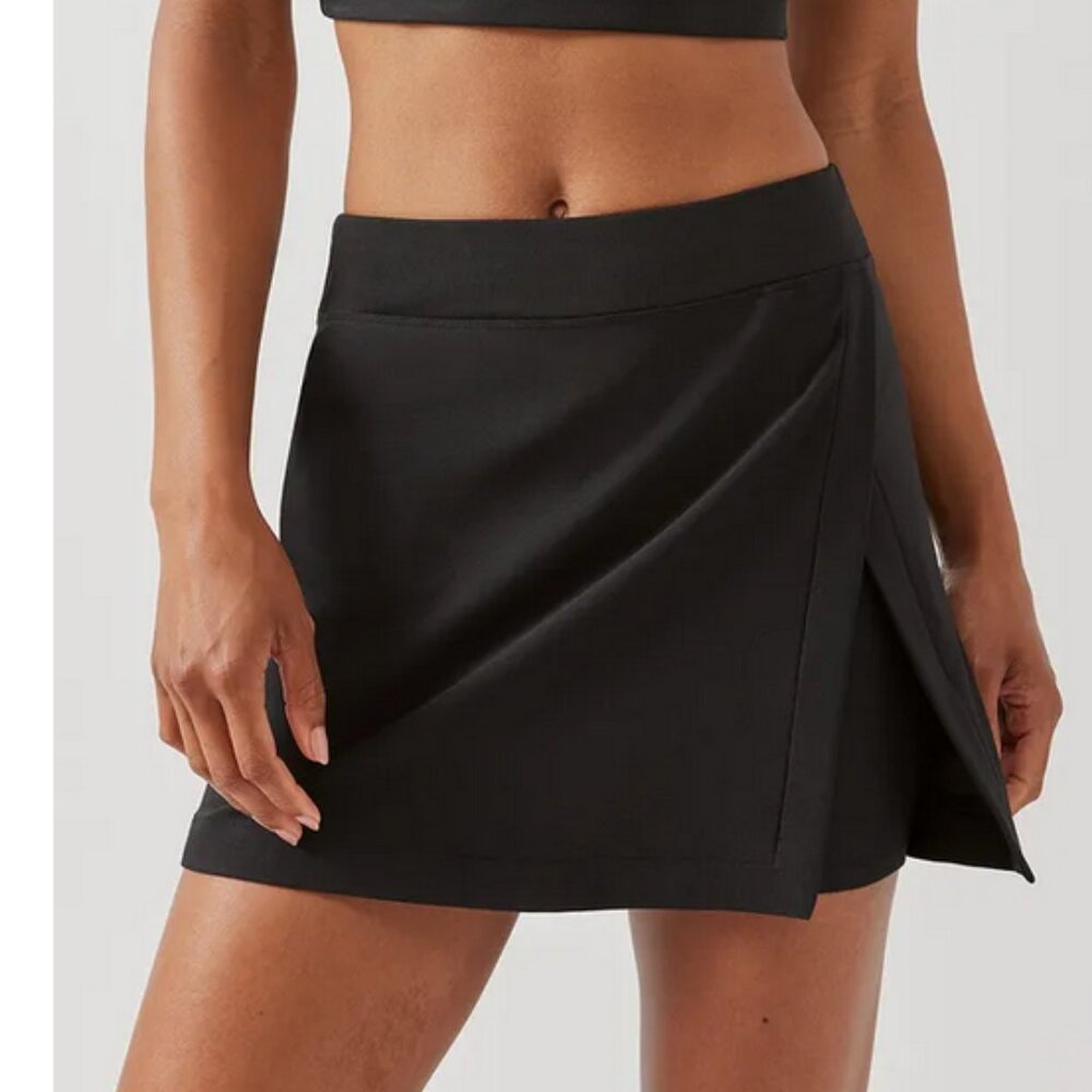 Outdoor Voices Court Skort in Black